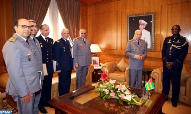 بتعليمات ملكية .. الجنرال دوكور دارمي يستقبل قائد أركان القوات المسلحة الطوغولية