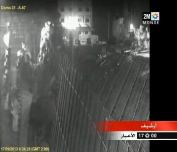 من جديد ...مئات المهاجرين يحاولون اقتحام السياج الحدودي لمدينة‏