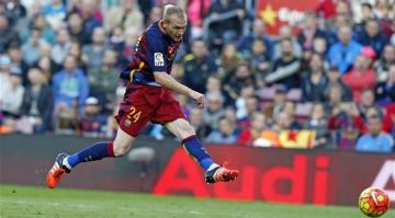 مدافع برشلونة يتدرب مع سبورتنغ لشبونة