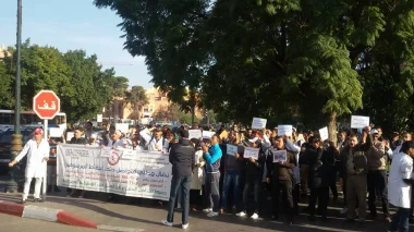 من وقفة مراكش: ما حدث لزملائنا بالريصاني صورة مصغرة لواقعة إنزكان
