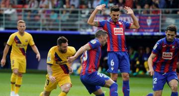 بالفيديو: فوز برشلونة على إيبار بثلاثية ومفارقة تحدث لأول مرة في المباراة