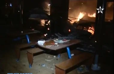 تفاصيل حريق مطعم ماكدونالد بمراكش‏