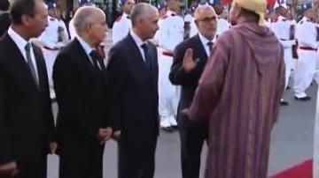 الملك محمد السادس يعود الى أرض الوطن