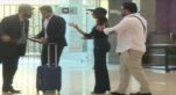 فيديو شجار دنيا باطمة مع حارس قناة دوزيم