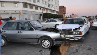 اربعة قتلى و16 جريحا في حادثة سير قرب بن جرير