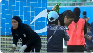 الاتحاد الأردني يطالب الآسيوي بالتأكد من جنس حارسة إيران