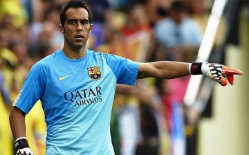 التشيلي برافو حارس برشلونة يحطم رقما قياسيا في الليغا