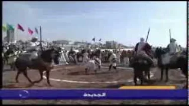 المصارعة التقليدية بالجديدة '' المعابزة ''