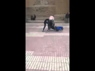 شجار بين مغربيتين في الشارع