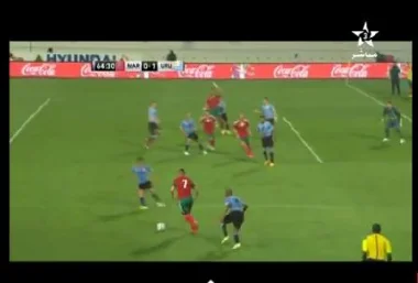 مراوغة جميلة و تسديدة صاروخية لعمر القادوري