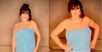بعد فيديو رقصها بالفوطة فقط.. شكاية للنائب العام ضد الفنانة فيفي عبده (فيديو)