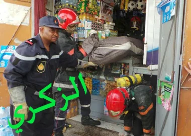 العثور على جثة رجل داخل محل لبيع المواد الغذائية بالبيضاء