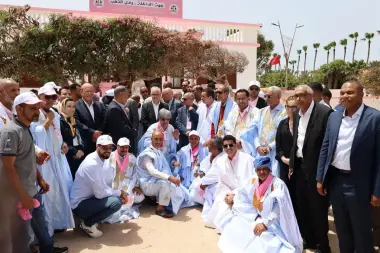 بحضور بركة وقيادات وطنية.. حزب الاستقلال يفتتح مقر مفتشيته الإقليمية بوادي الذهب