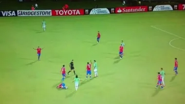 أسرع حالة طرد في تاريخ كأس الليبرتادوريس