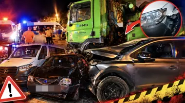 طنجة.. شاحنة تدهس 9 سيارات بطريق العوامة وتتسبب في حالة رعب بين المواطنين