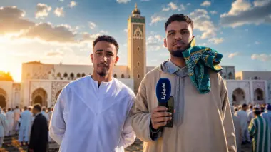 وزان..تكبيرات العيد تملأ المصلى، وأجواء روحانية وإيمانية بين المواطنين