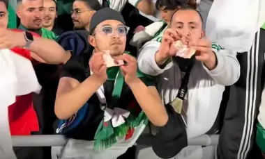 8 أشهر حبسا نافذا لمشجع جزائري مزق أوراقا نقدية بملعب مراكش