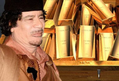 العثور على 20 طن ذهب و80 مليون يورو خبأها معمر القذافي في الصحراء  