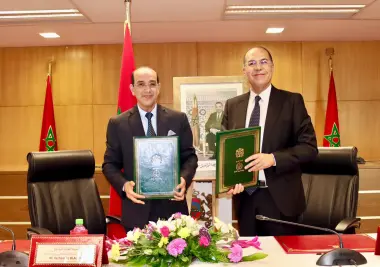 توقيع بروتوكول اتفاق للتعاون والشراكة بين رئاسة النيابة العامة وصندوق الإيداع والتدبير من أجل رقمنة الإشعارات المتعلقة بالموثقين
