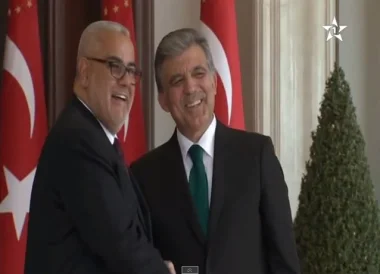 رئيس الحكومة المغربية في حفل تنصيب رئيس تركيا الجديد