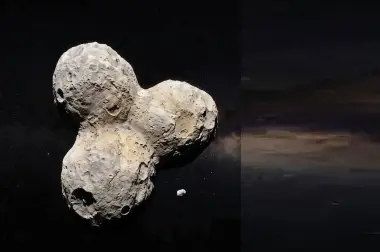 كويكب غريب بثلاثة فصوص يثير دهشة العلماء