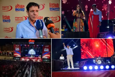 وسط حضور جماهيري غفير.. الشاب عمرو يشعل أجواء مهرجان الشواطئ لاتصالات المغرب بطنجة