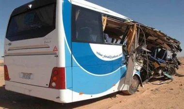 مقتل 33 مصريا وإصابة 41 بينهم أجانب في حادث سير بشرم الشيخ