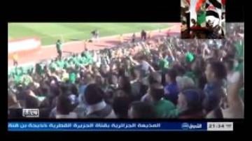 قناة جزائرية: جماهير الرجاء ترفض سياسة النظام المغربي ضد الجزائر