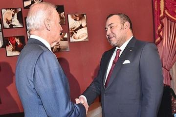 برقية تعزية ومواساة من الملك محمد السادس إلى الرئيس الأمريكي
