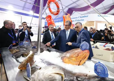 أخنوش يعطي الانطلاقة الرسمية لفعاليات الدورة السابعة لمعرض "أليوتيس" الدولي بأكادير