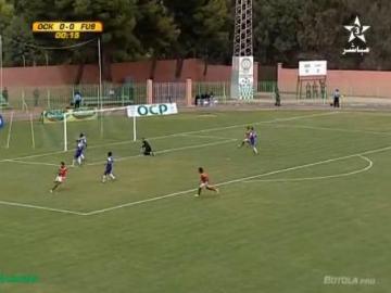 أهداف مباراة أولمبيك خربيكة - الفتح الرباطي 0-2