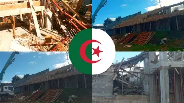 بعد أشهر من التشويش على المغرب.. الجزائر تهتز على وقع انهيار مدرجات ملعب والواقعة تفجر فضيحة مدوية