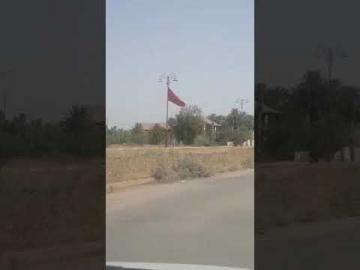دخول مدرعات وشاحنات القوات المسلحة الملكية لبني ملال