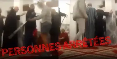 الأمن يدخل على خط فيديو تبادل العنف داخل مسجد بتيفلت