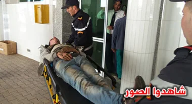 بالفيديو..الحيلة التي استعملها رجال الإطفاء لمنع بائع متجول من حرق نفسه بالبيضاء