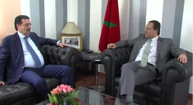 السيد اعمارة يتباحث مع المدير العام لشركة "سيركل أويل" للتنقيب عن النفط