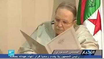 بوتفليقة يلتمس "الصفح والمعذرة" من الجزائريين في "رسالة أخيرة"