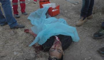 المشاهد الأولى لاستشهاد شاب فلسطيني برصاص جيش الاحتلال في بلدة بيت أمر