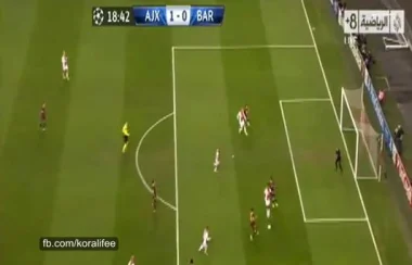 أهداف مباراة أياكس أمستردام 2-1 برشلونة