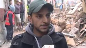 انهيار منزل بحي الجريفات بأسفي والحصيلة قتيلان أم وبنتها