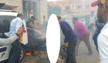 معطيات جديدة في قضية الشخص الذي أحرق جسده بوكالة بنكية بالعيون