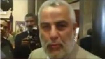 ‫ بنكيران يتحدث عن حرق صوره في مظاهرات 20 فبراير‎