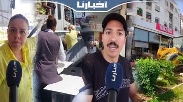 حملة تحرير الملك العمومي.. أجواء متوترة خلال هدم أشهر مقهى بعين السبع