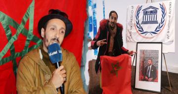 فنان تشكيلي مغربي ينتزع "الجائزة الكبرى" لمسابقة "عالمية" تنافس للفوز بها 160 فنانا من مختلف أنحاء العالم
