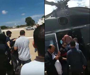 شاهد لحظة وصول الزفزافي ومن معه للدار البيضاء