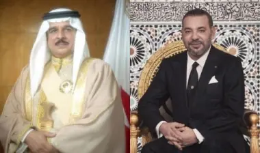 الملك محمد السادس يهاتف ملك البحرين