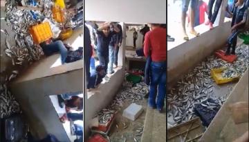 مشاو فيها .. هذا عدد المعتقلين المتورطين في واقعة اتلاف وتخريب سوق سمك ضواحي تطوان