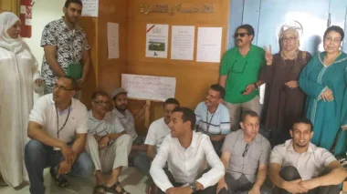 الفضيحة تجبر مسؤولا بـدار البريهي على الاستجابة لمطالب موظف أضرب عن الطعام امام مقر الإذاعة و التلفزة