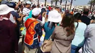 انطلاق المسيرة الوطنية لاسقاط قوانين التقاعد