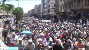 الدارالبيضاء : الموت لاسرائيل